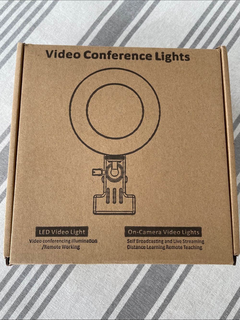 NEW LED Video Conference Ring Light for Zoom, Streaming & Remote Work